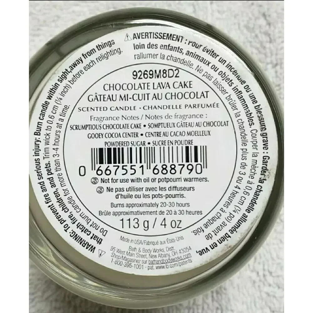 BBW Chocolate & Peppermint Lovers Single Wick Candle Home Fragrance Decor